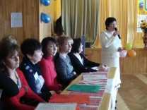 Директор школи Юрченко В.С. вітає учасників олімпіади